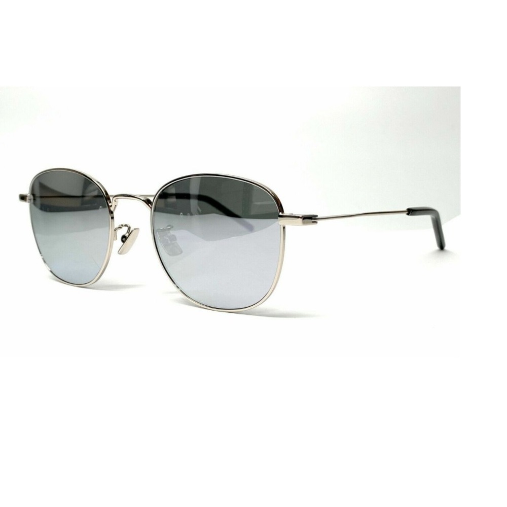 SAINT LAURENT Silver Mirror Sunglasses - Picture 2 of 8